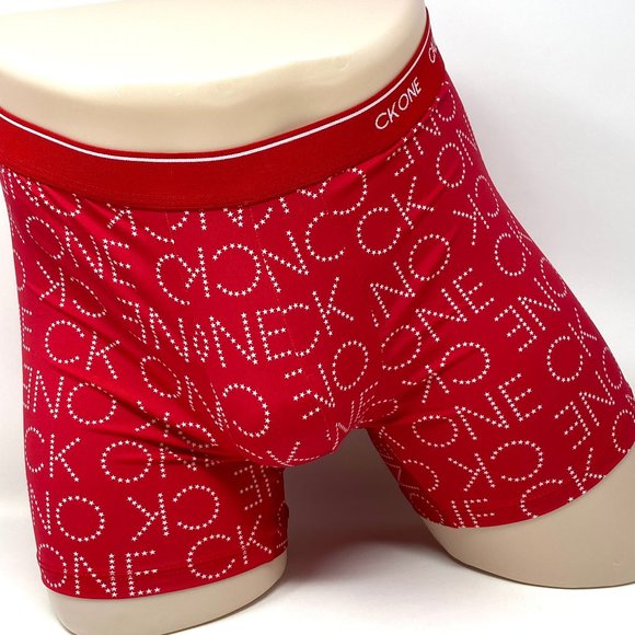Calvin Klein Other - 💖MEGA SALE💖Calvin Klein 1 Pack Men NB2226603 Microfiber  s Red White  Print
